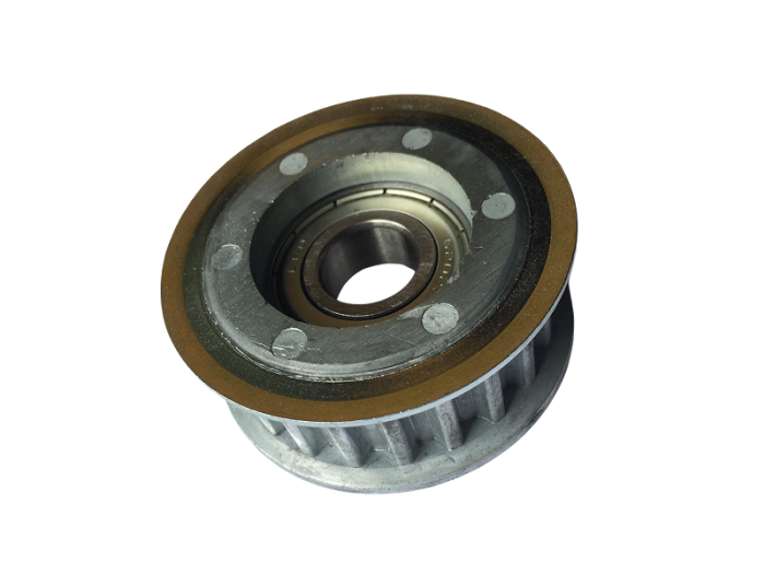 Натяжний ролик зубчастого ременя приводу дверей кабіни ліфта АТ120 OTIS, FAA198AC1